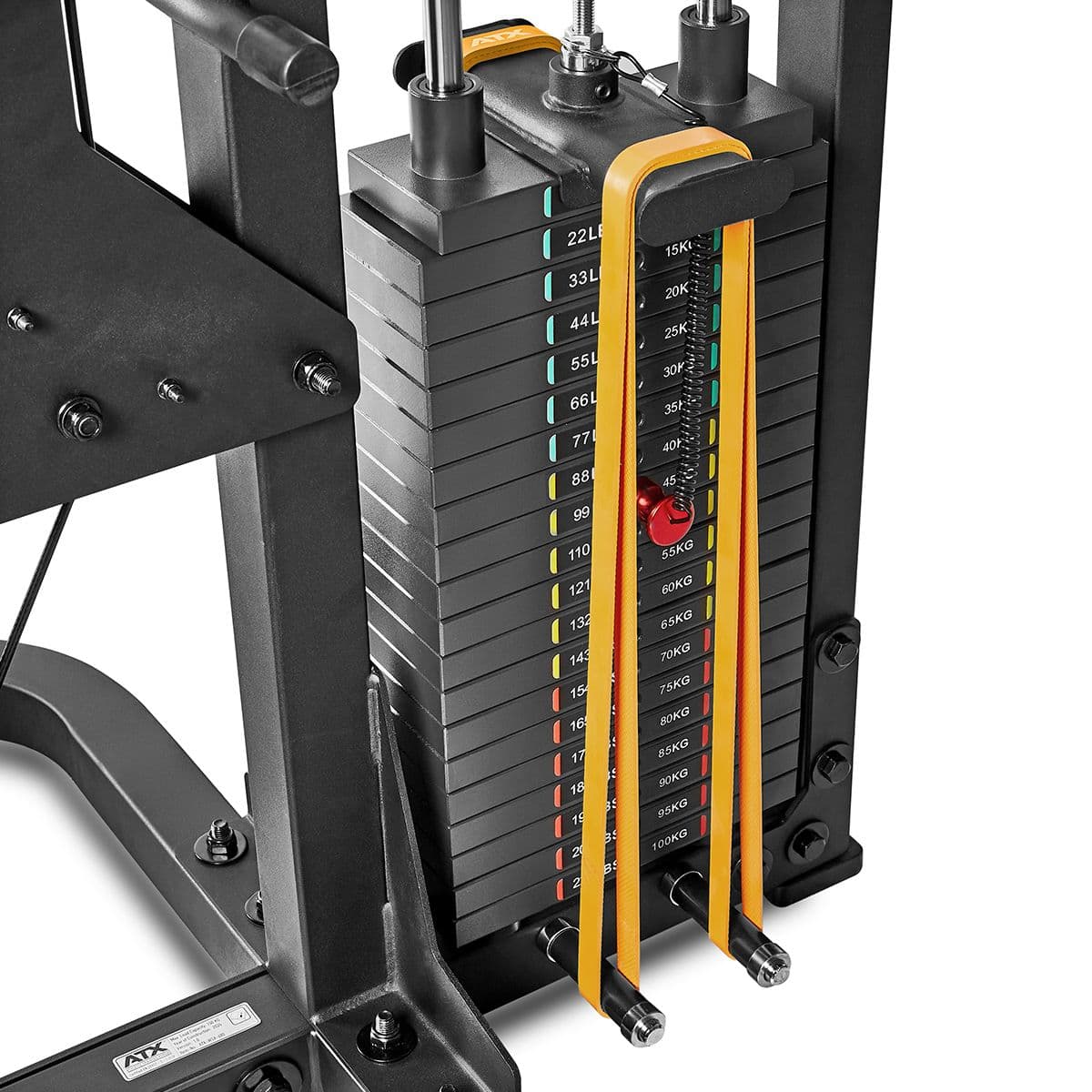 Selectorized strength machines