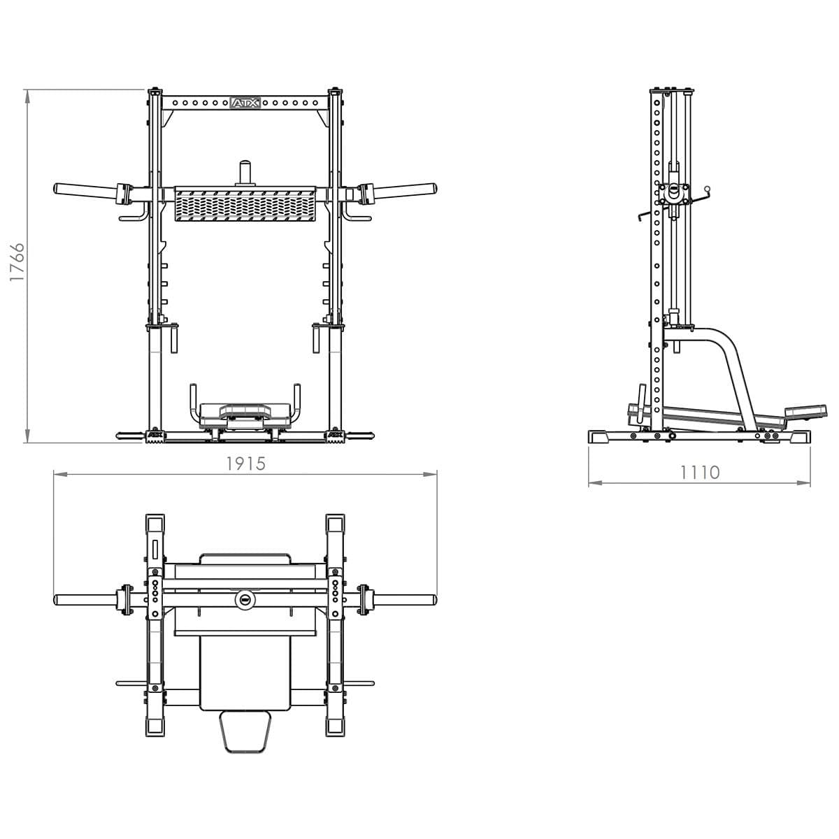 ATX Vertical Leg Press