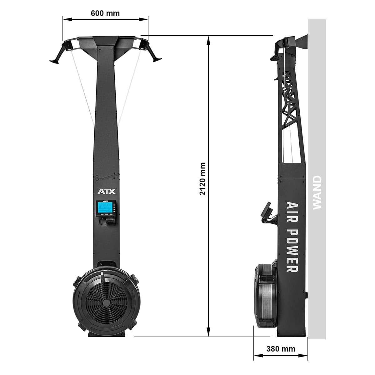 ATX Ski Air Trainer - Wall mounted