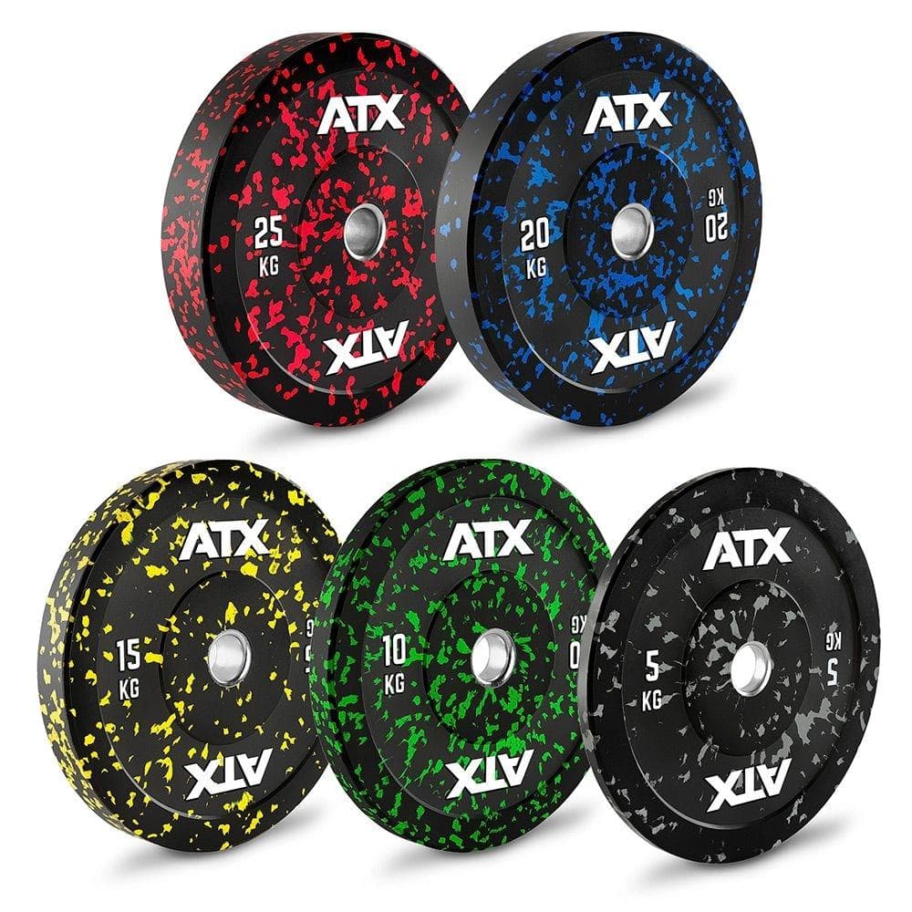 ATX® Color Splash Bumper Plates - 150 kg set