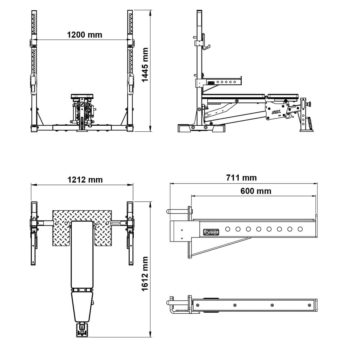 ATX Multi Bench Press 2.0