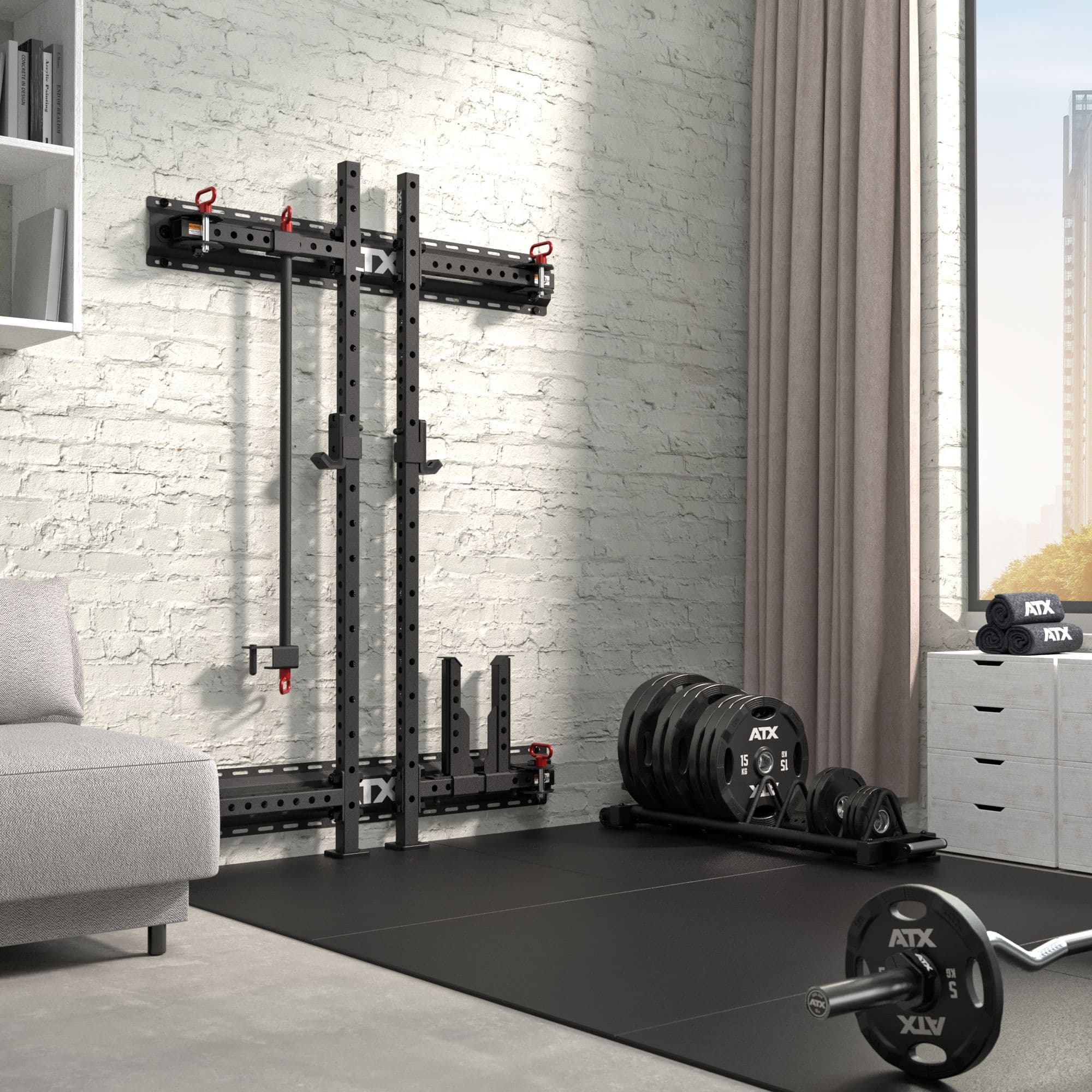 ATX Fold Back Rack FBR-500