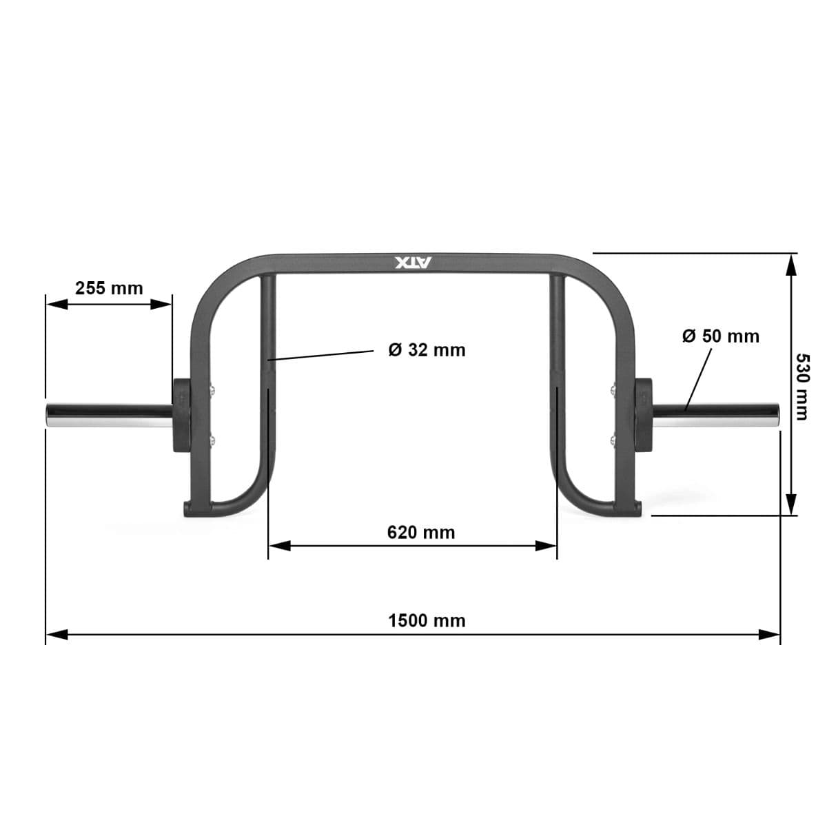 ATX Compact Open Hex Bar